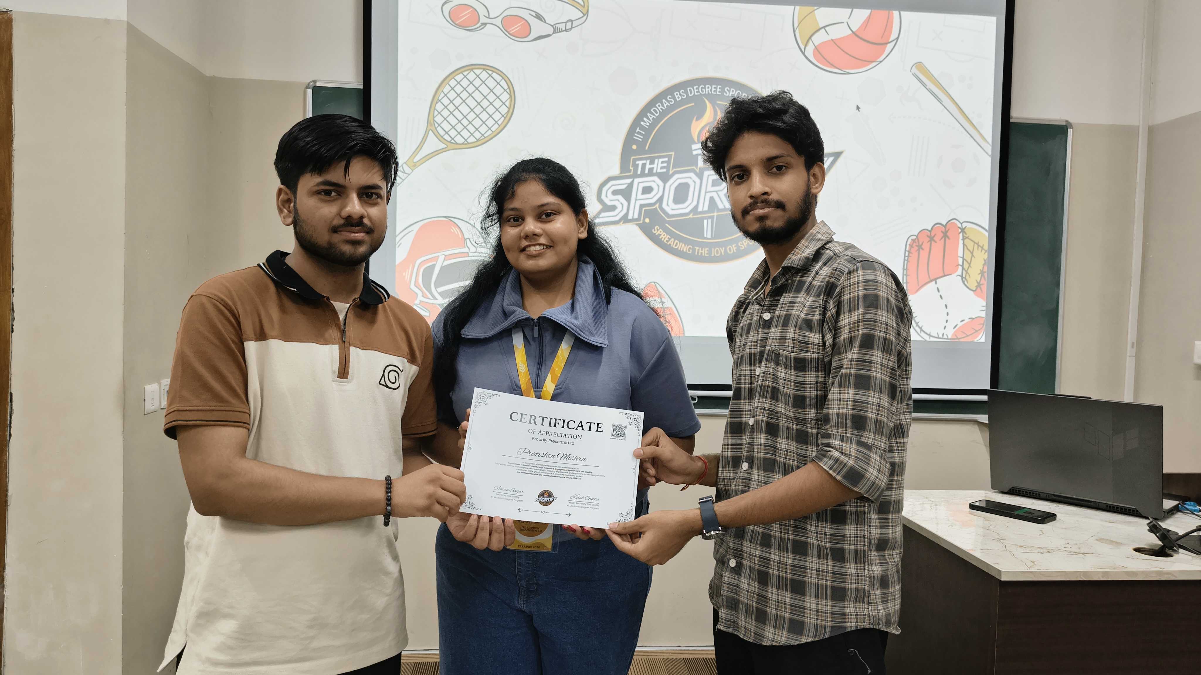 Team Certificate Distribution Photo 6